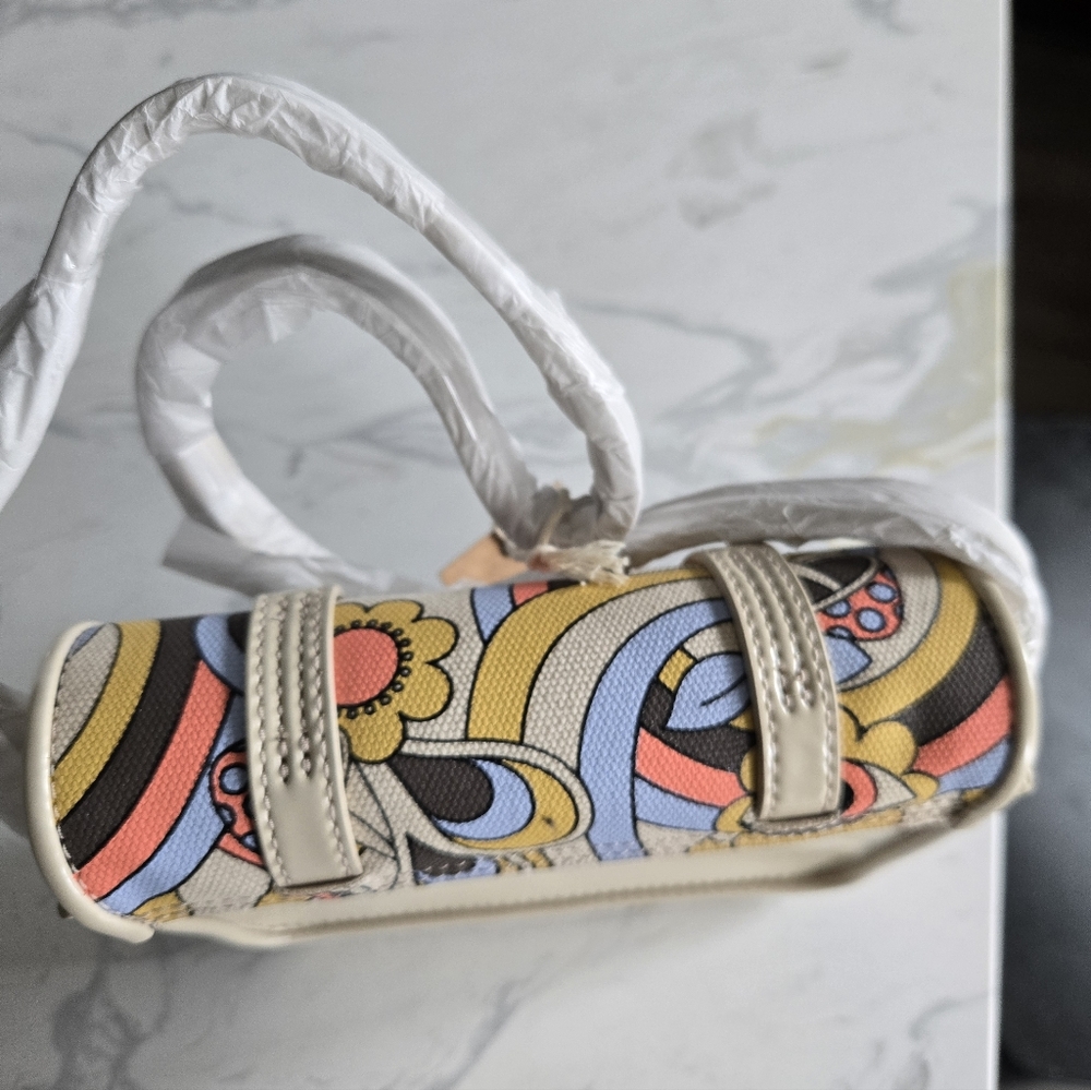 NWT. Dr. Martens Multicolor Retro Pattern Mini Satchel Bag - - Picture 7 of 7